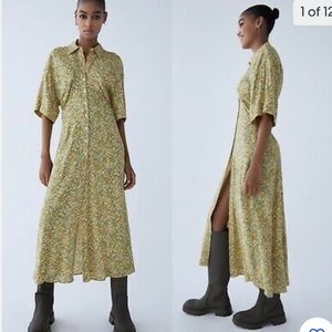 ZARA Floral Dress